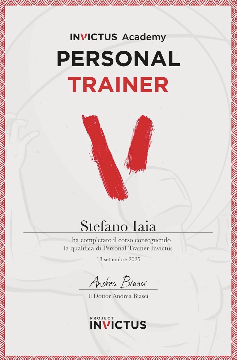 Personal Trainer Invictus